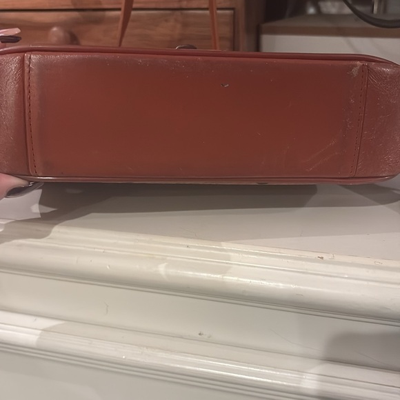 EUC MCM Vintage gorgeous handbag monogram labeled tan/ black - Picture 10 of 12